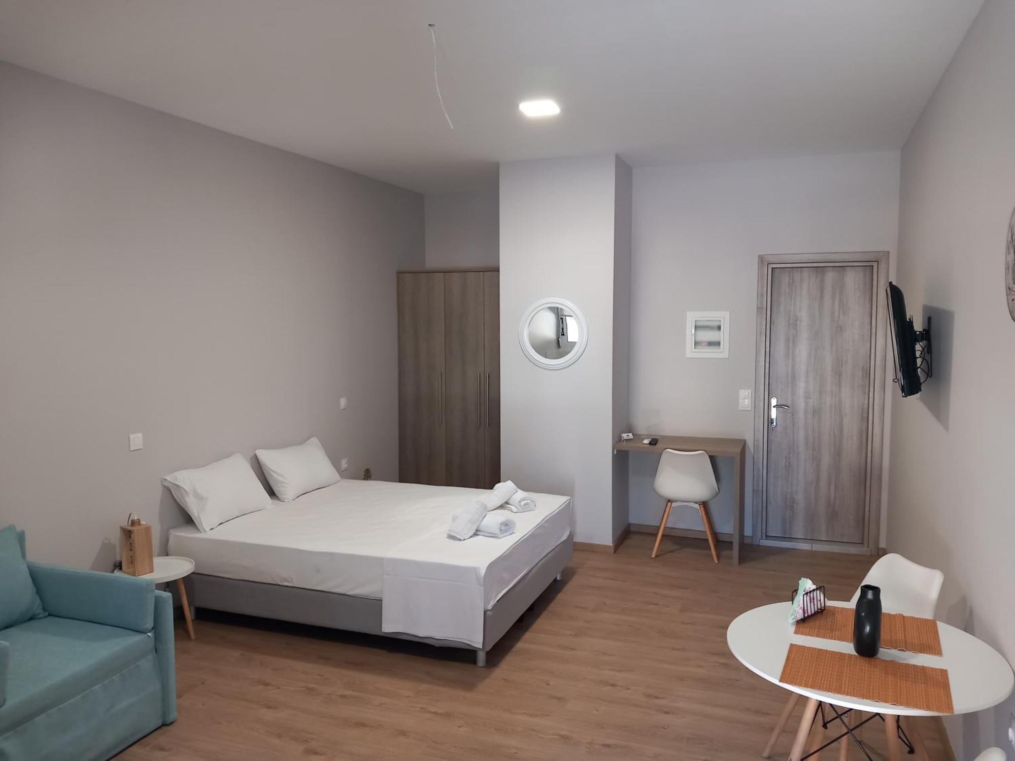 Thalassa Almyros Apartments 维尔加卡拉马塔 外观 照片